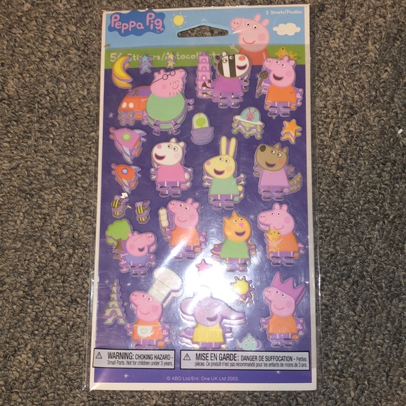 Kids Peppa Pig 56 Stickers Brand New - Picture 3 of 7